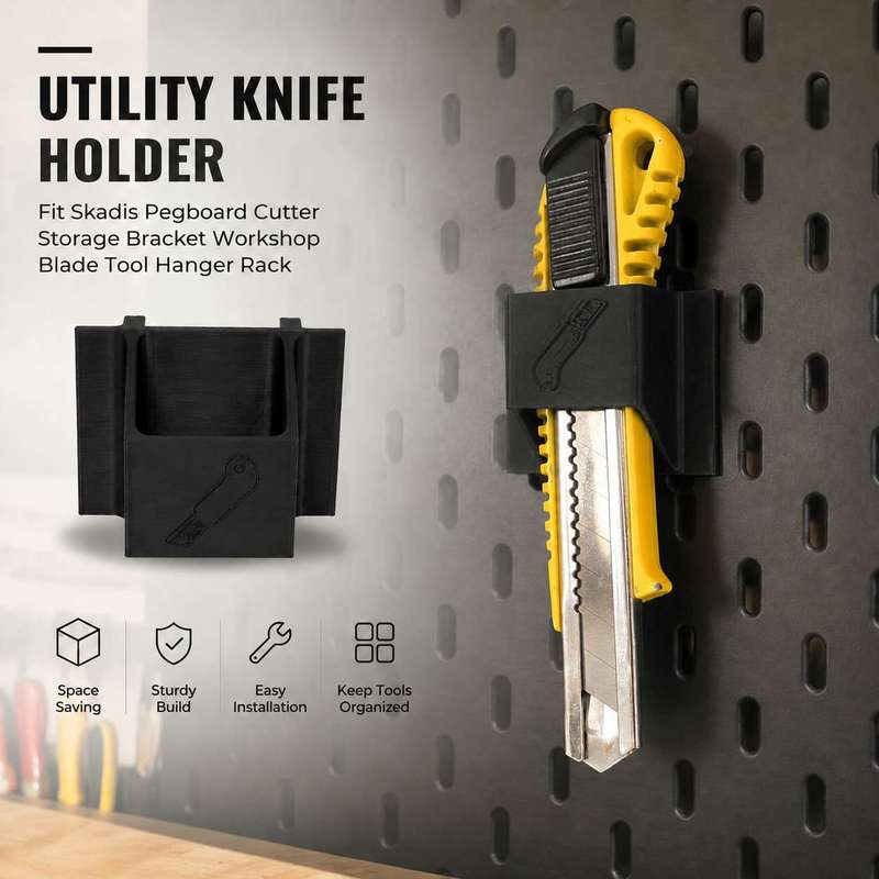 Workshop Tools Knife - Houder voor utility messen, geschikt voor