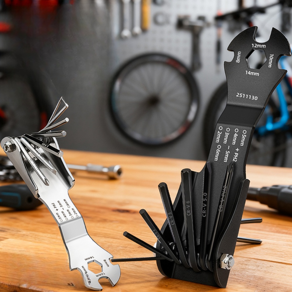 Workshop Hand Tools And Equipment - 1 st multifunctionele opvouwbare inbussleutel hoog