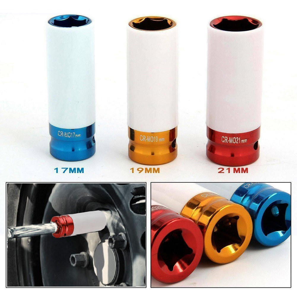 Workshop Hand Tools And Equipment - 1Pc Metalen Socket 17mm/19mm/21mm Dopsleutel 1/2