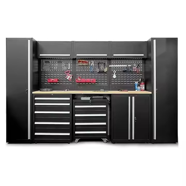 Workshop Tools Trolley - JZD Werkbankset voor zwaar gebruik, werkplaatskast,