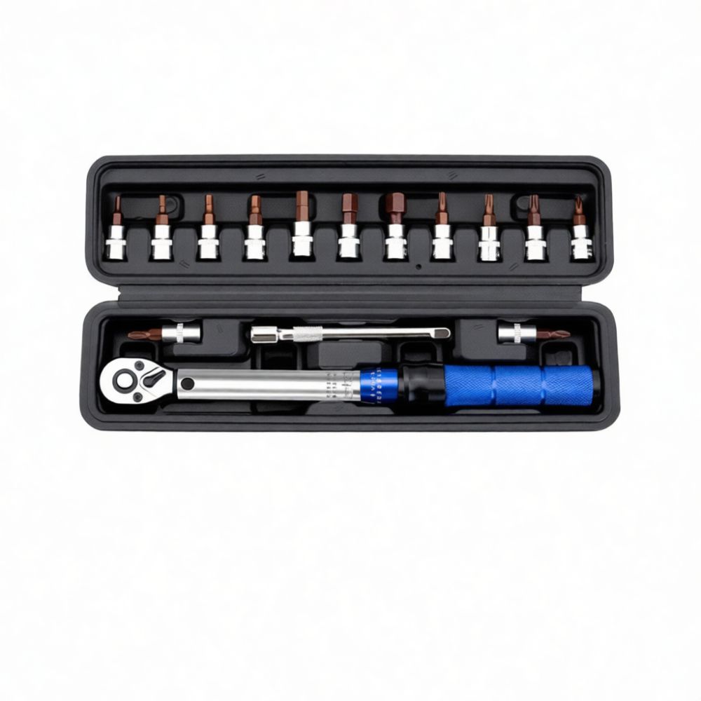 Workshop Hand Tools And Equipment - Verstelbare 1/4 inch momentsleutel met voorinstelbare