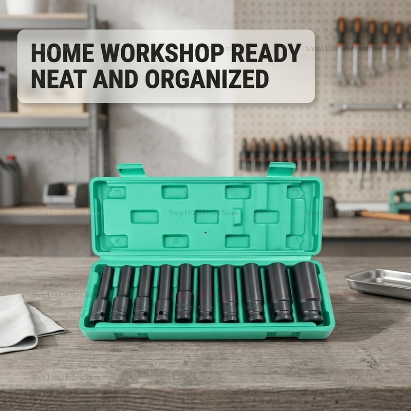 Tools In Electrical Workshop - 10-delige Steeksleutelset 8-24mm Verstelbare Pneumatische Handgereedschap