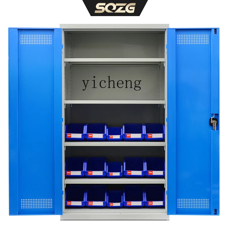 Workshop Tools Shelf - Zware-duty gereedschapskast ijzeren kast opbergplank dubbele
