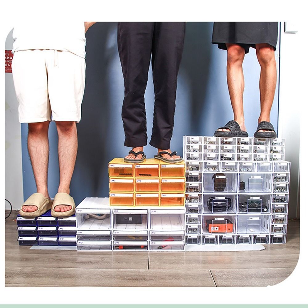 Multicolor opbergbox met laden - Workshop Tools Shelf recensie en prijs