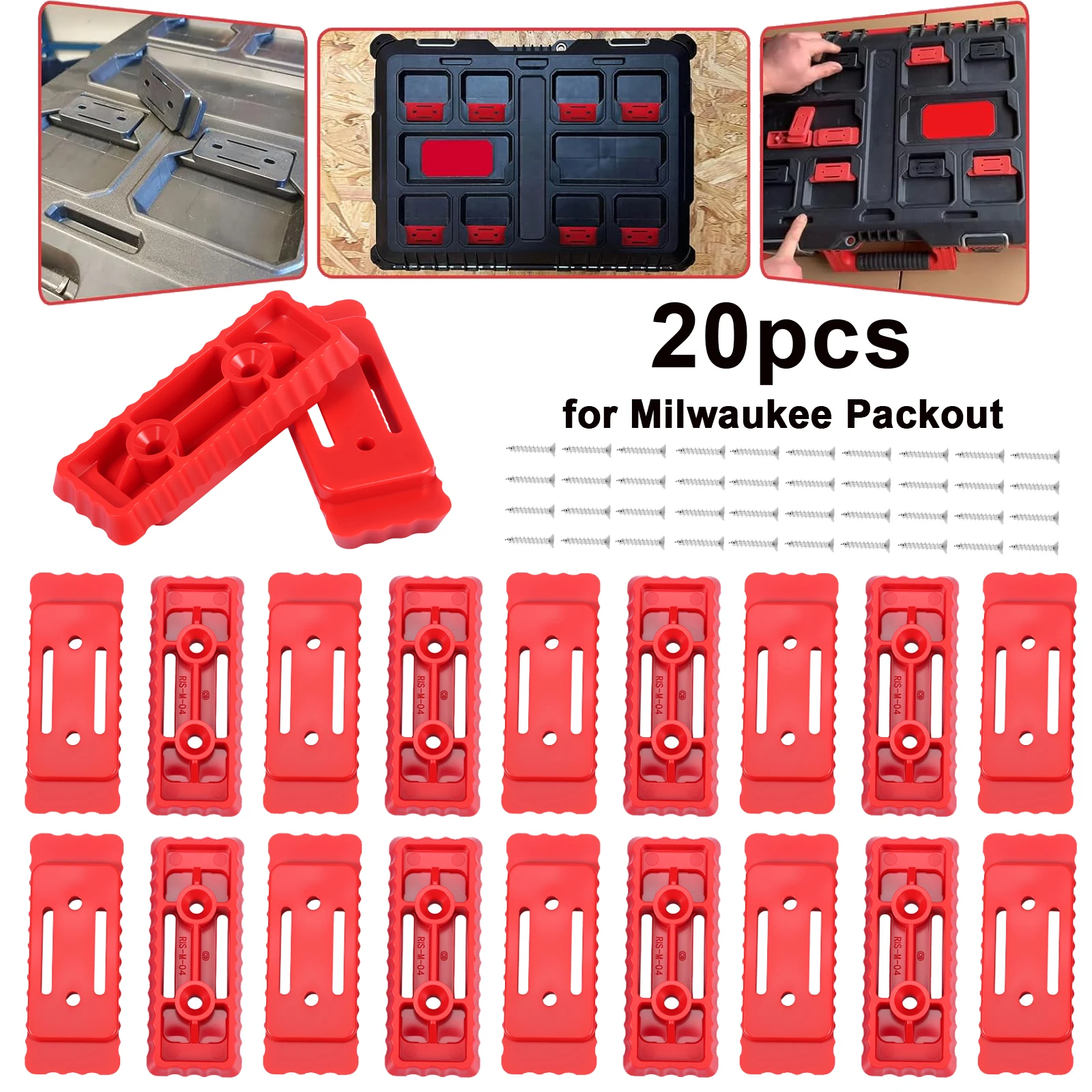 20 stuks montagevoetjes voor M - Tools In Electrical Workshop recensie en prijs