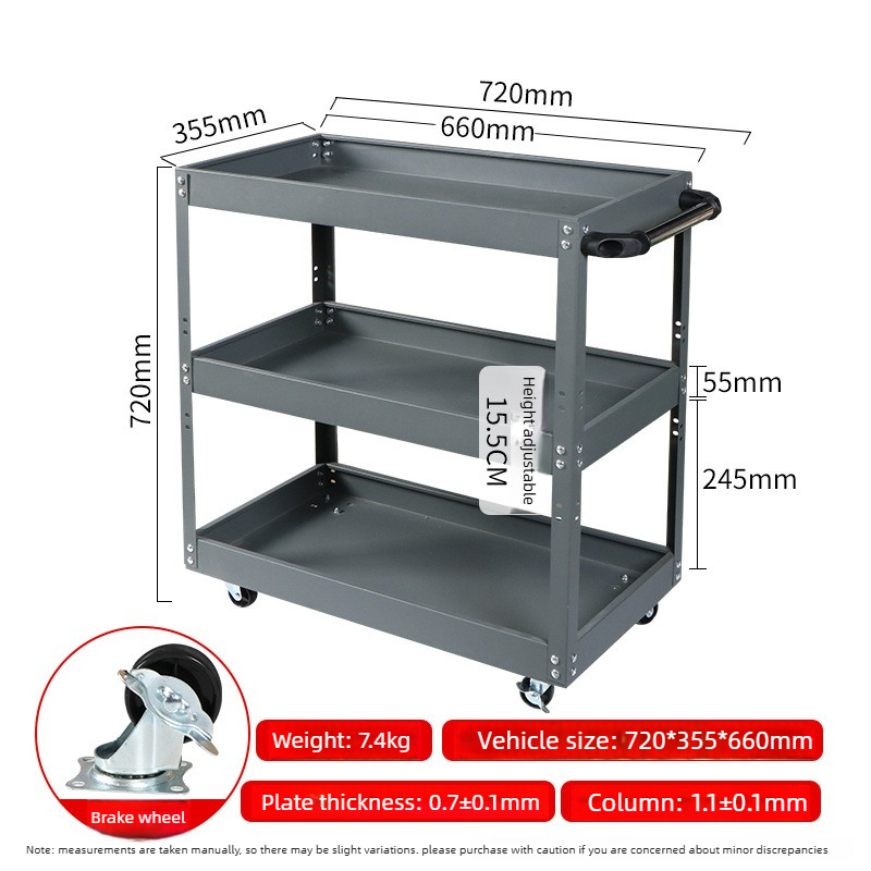 Mechanische werkplaatsgereedsc - Workshop Tools Trolley recensie en prijs