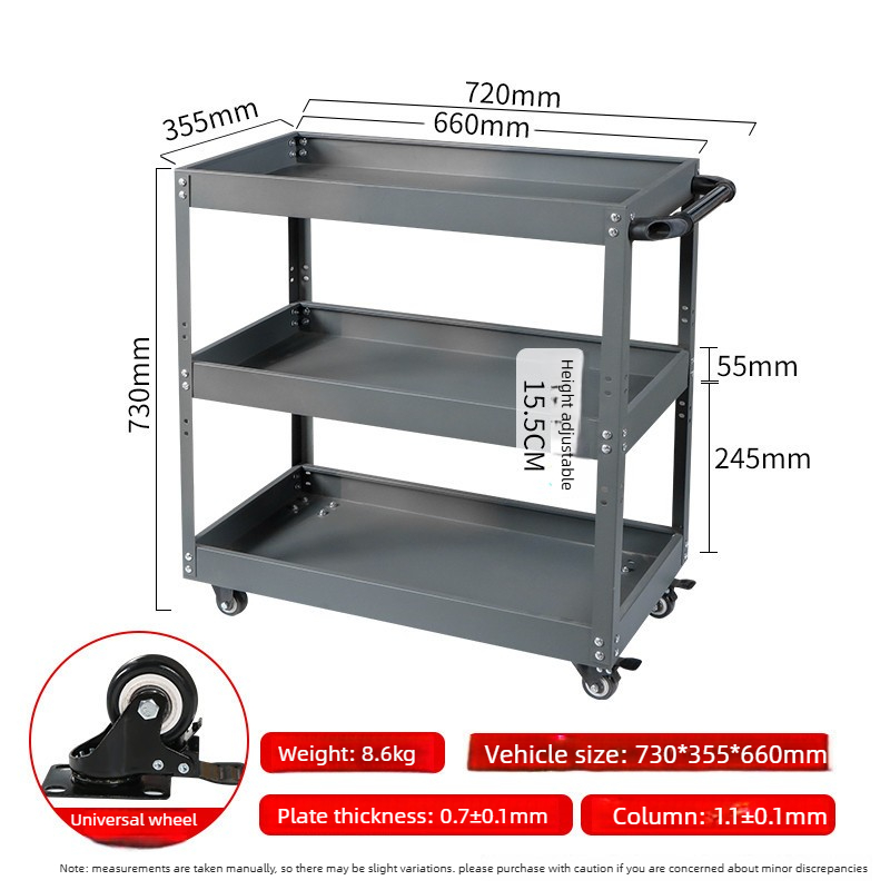 Mechanische werkplaatsgereedsc - Workshop Tools Trolley recensie en prijs