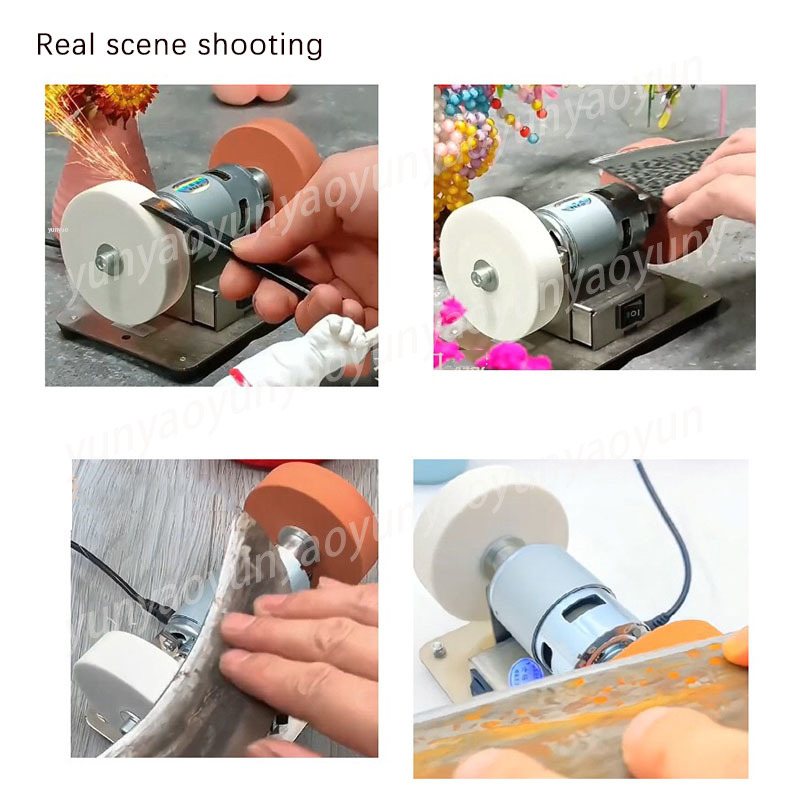 Dubbele wiel-slijpmachine voor - Workshop Tools Knife recensie en prijs