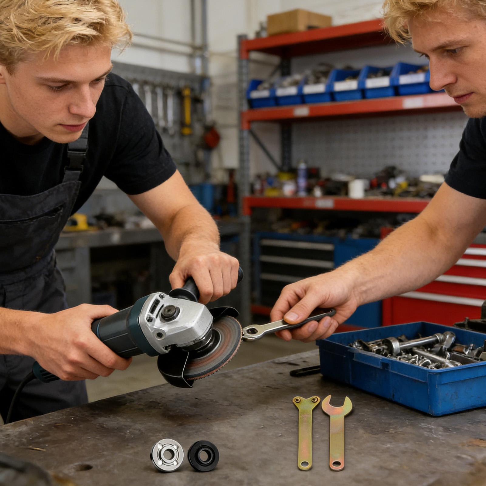 Haakse slijpmachine Moer Elekt - Tools In Electrical Workshop recensie en prijs