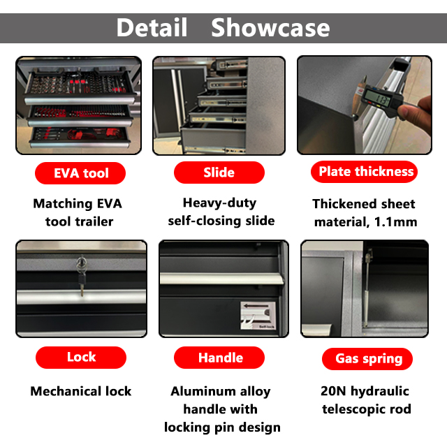 JZD Zware Werkplaatskast Garag - Workshop Tools Trolley recensie en prijs