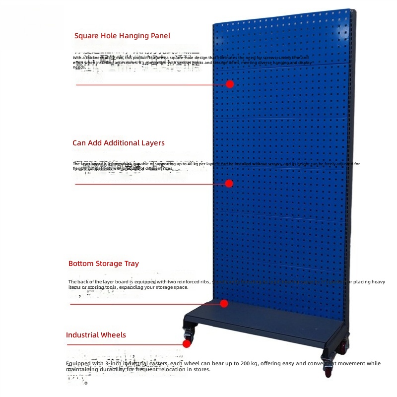 Gereedschapsorganizer met gate - Workshop Tools Display recensie en prijs