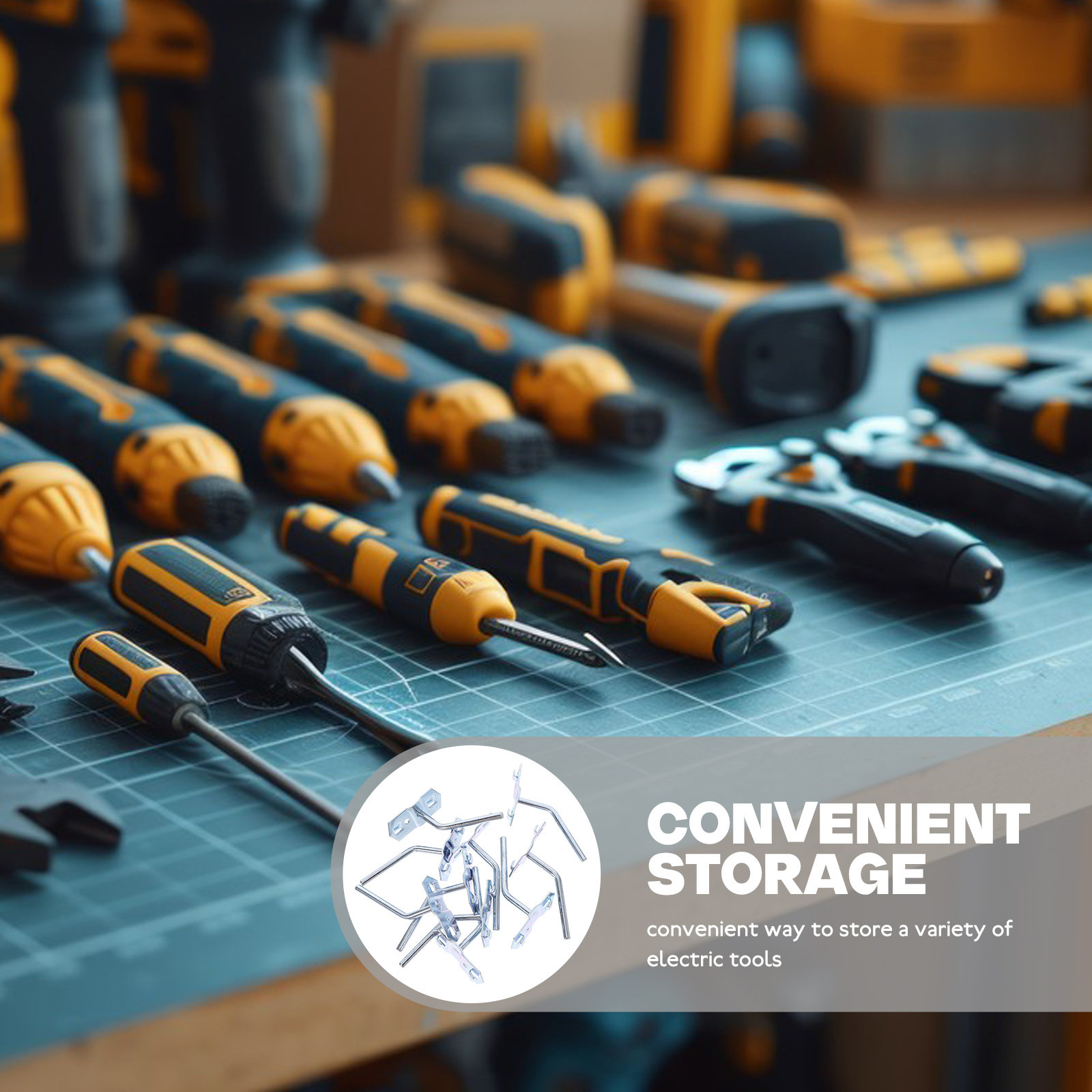 10 stuks zware garagehaken, wa - Workshop Tools Shelf recensie en prijs