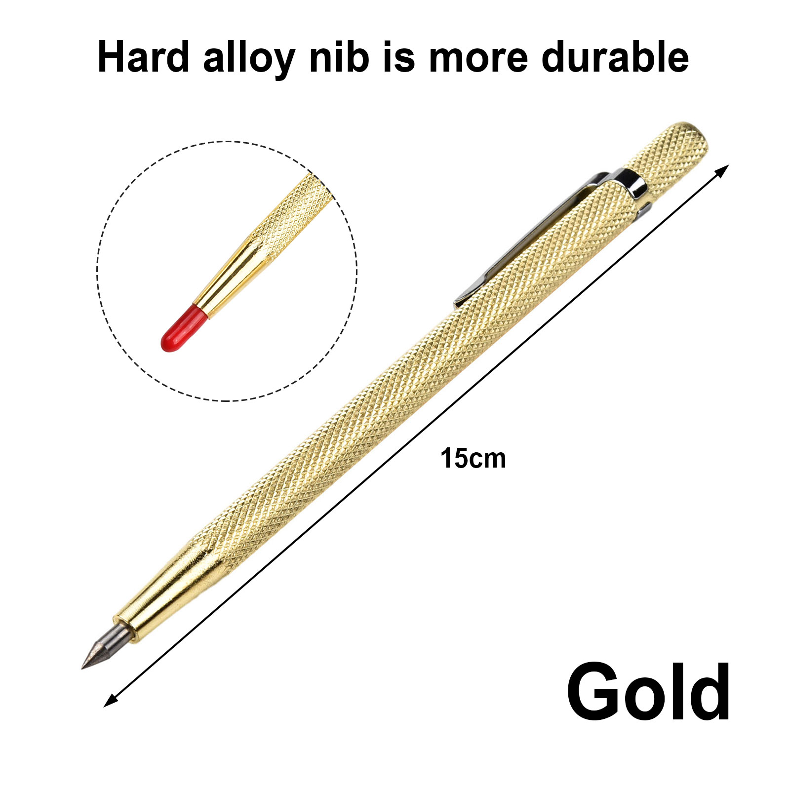 Letterpen, glazenknipper, goud - Workshop Hand Tools And Equipment recensie en prijs