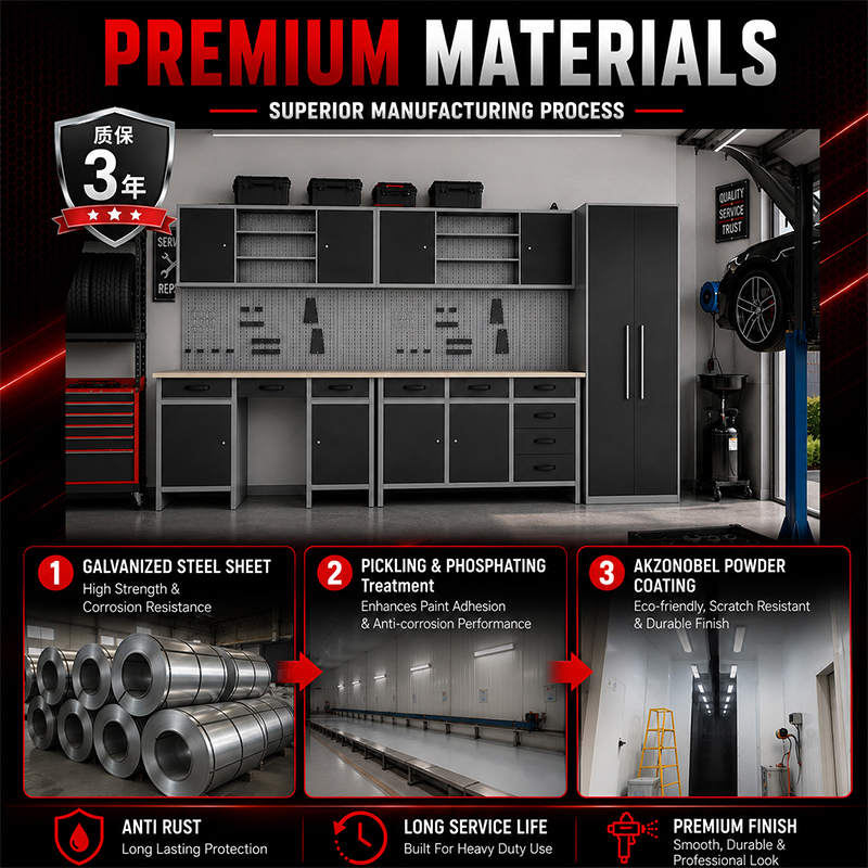 JZD industriële stalen garage- - Workshop Tools Trolley recensie en prijs